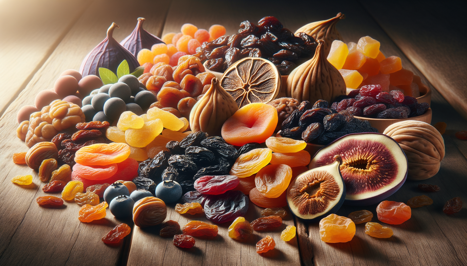 Photo dried fruits